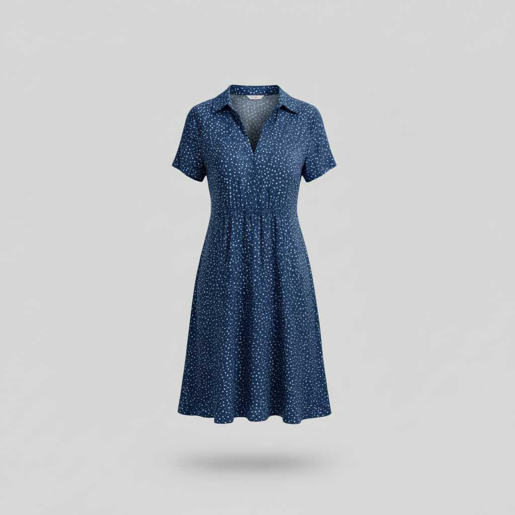 Vestido Midi Camisero Mujer | Estilo Clásico y Moderno