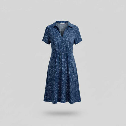 Vestido Midi Camisero Mujer | Estilo Clásico y Moderno