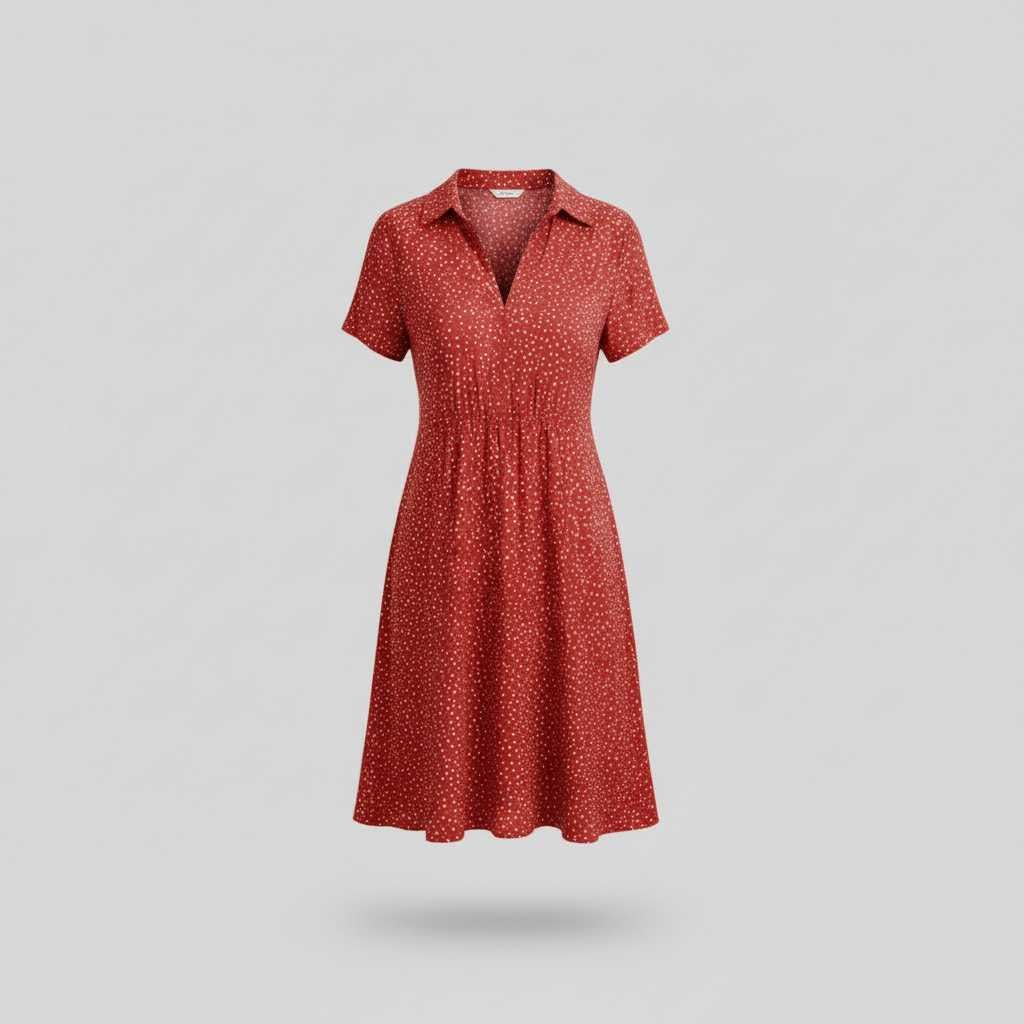 Vestido Midi Camisero Mujer | Estilo Clásico y Moderno