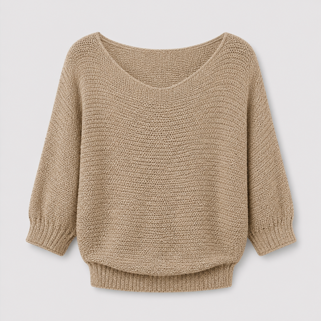 Elegante jersey de punto para mujer: suave, con estilo y ligero.