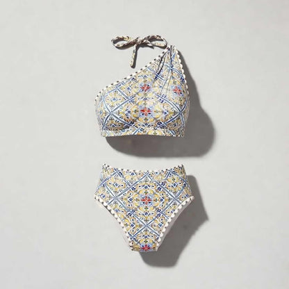 Bikini asimétrico para mujer - fresco y elegante