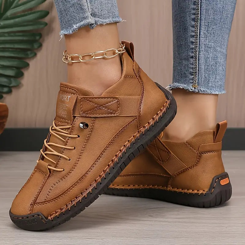 Nivalia | Zapatillas para mujer con tejido texturizado y cordones cómodos | Transpirables