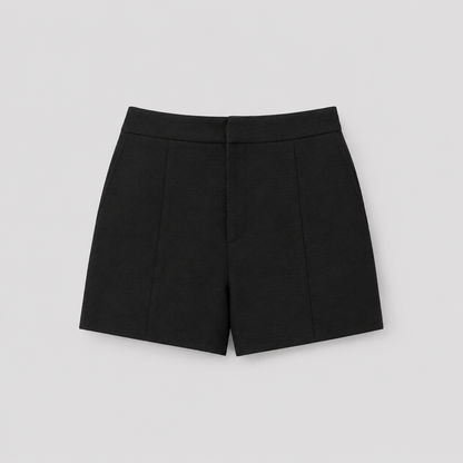 Arden – Pantalones cortos de tiro medio con bolsillos para mujer