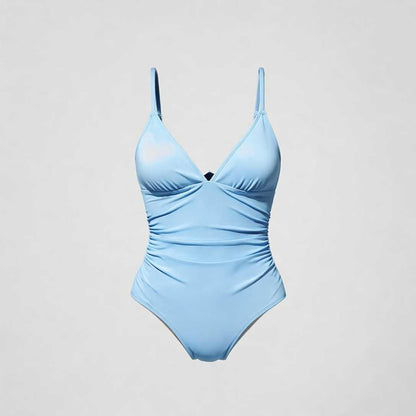 Traje de baño clásico con soporte para mujer - elegante y cómodo