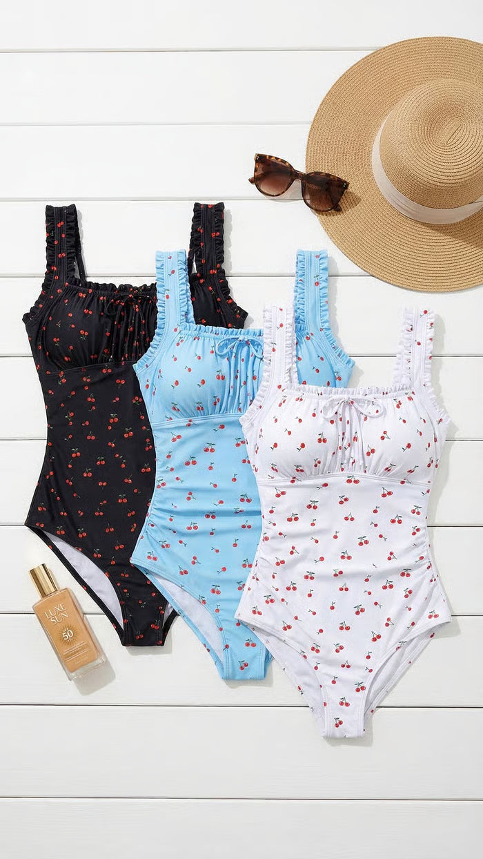 Conjunto de baño con control de abdomen para mujer - fresco y elegante