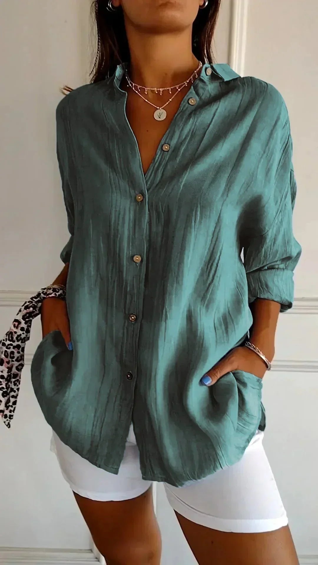 Christina | Blusa de algodón de alta calidad