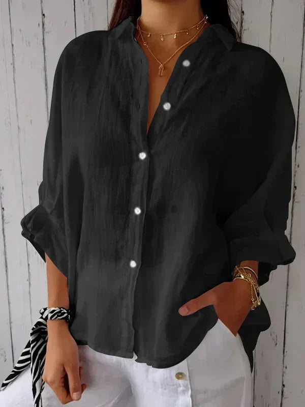 Patricia | Blusa abotonada de elegancia atemporal