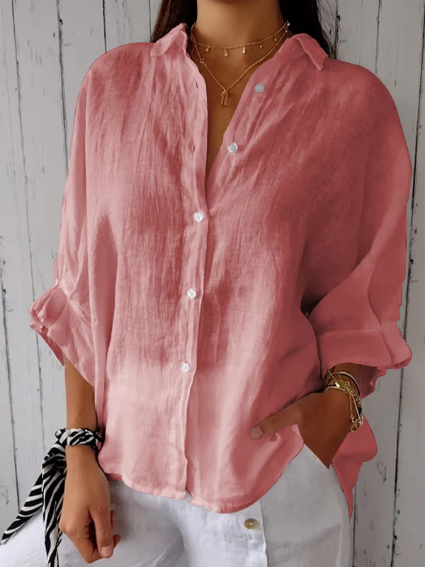 Patricia | Blusa abotonada de elegancia atemporal