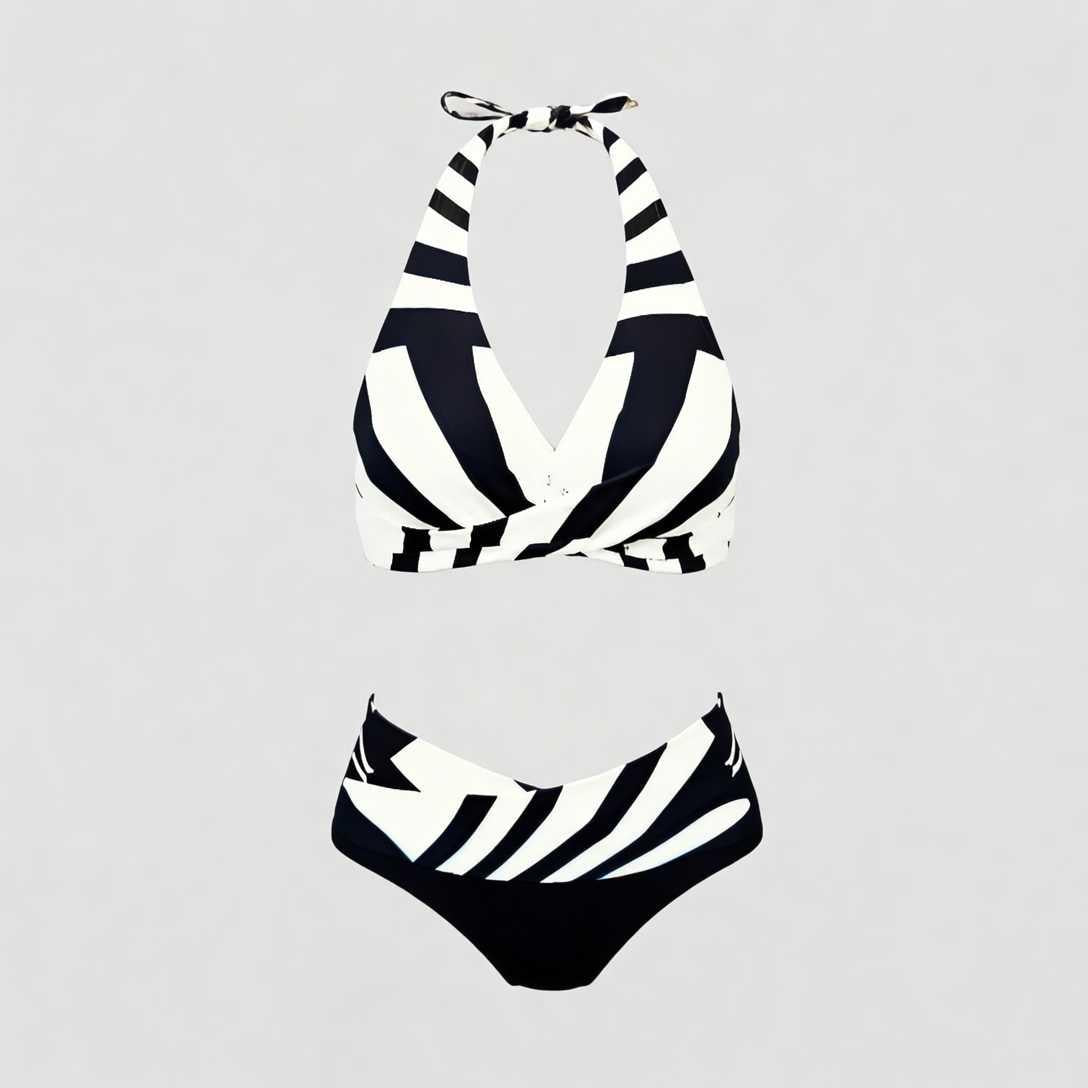 Bailey – Bikini de dos piezas con estampado de camuflaje para mujer