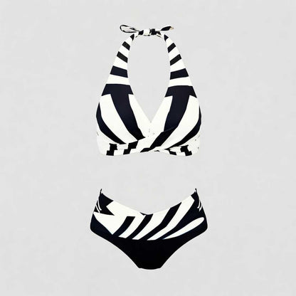Bailey – Bikini de dos piezas con estampado de camuflaje para mujer