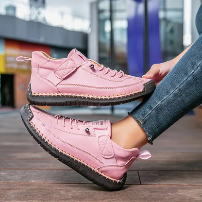 Nivalia | Zapatillas para mujer con tejido texturizado y cordones cómodos | Transpirables
